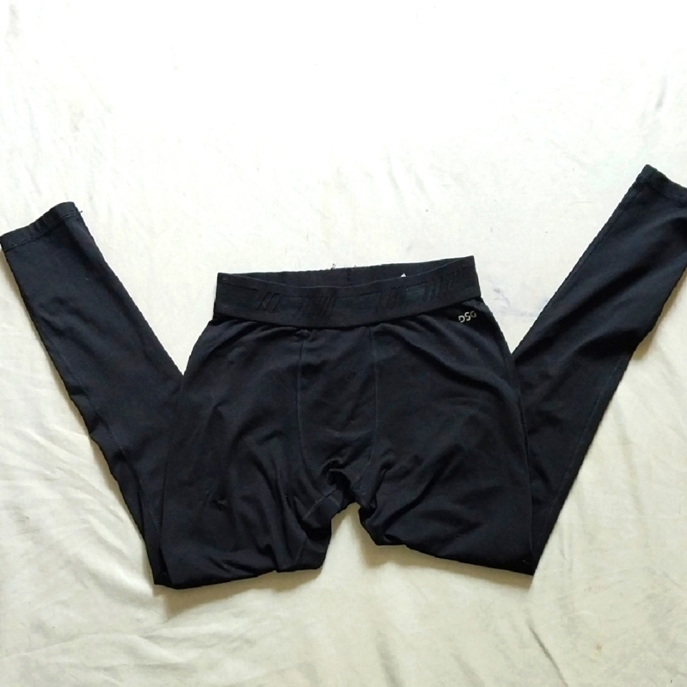 DSG  Kids Black Athletic Leggings XL 18